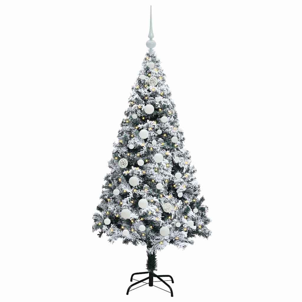 vidaXL Weihnachtsbaum Weiß 150 cm