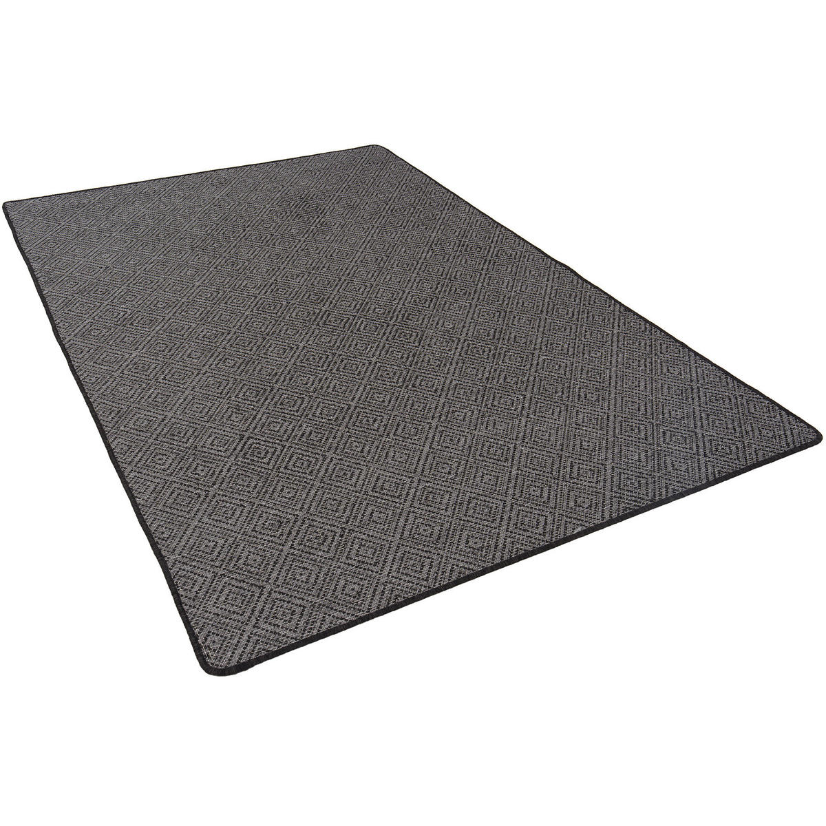 IN- UND OUTDOOR TEPPICH BEIDSEITIG NEWPORT MODERN - Anthrazit, Textil (100/300cm) - Snapstyle