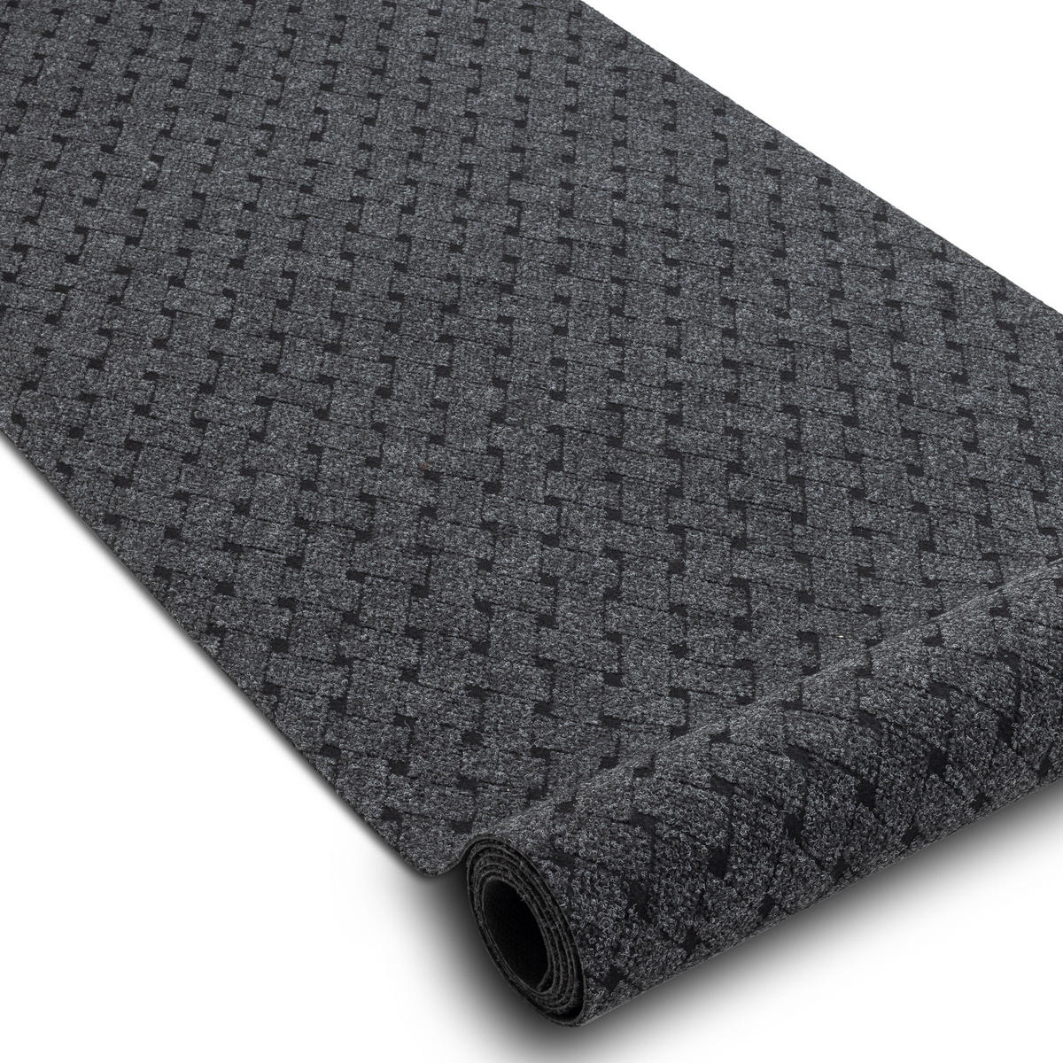 TÜRMATTE rutschfest VECTRA 200/150 cm - Anthrazit, Textil (200/150cm) - rugsX