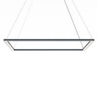 LED-HÄNGELEUCHTE - Anthrazit, Metall (60/90/100cm) - Lumicom