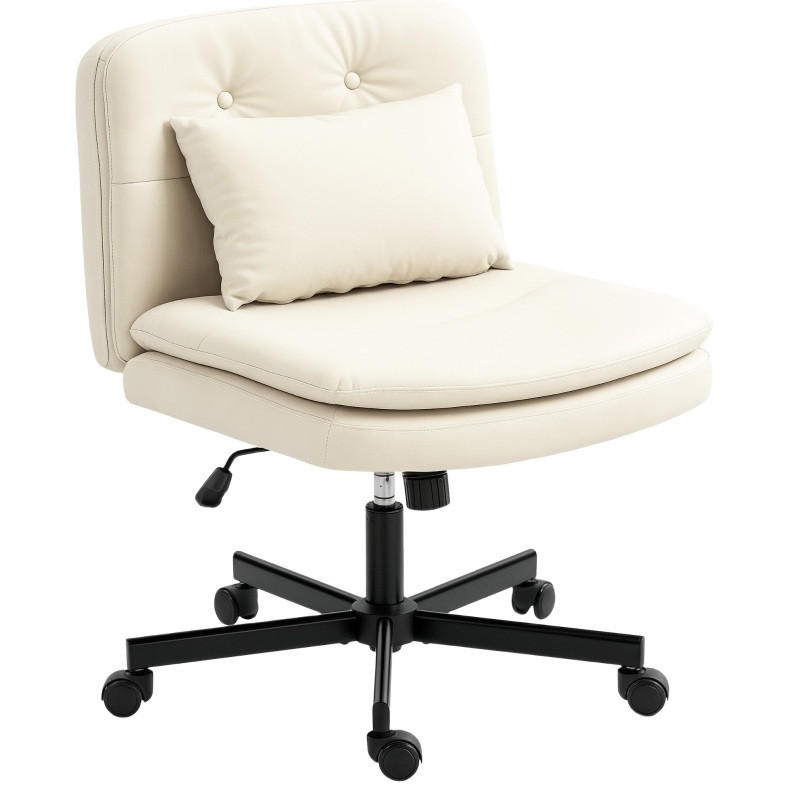 Okwish Drehstuhl Beige 63x93x67 cm