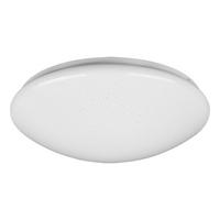 LED DECKENLEUCHTE Metall Weiß Sparkle Dekor - Weiß, Metall (38/38/10.5cm)