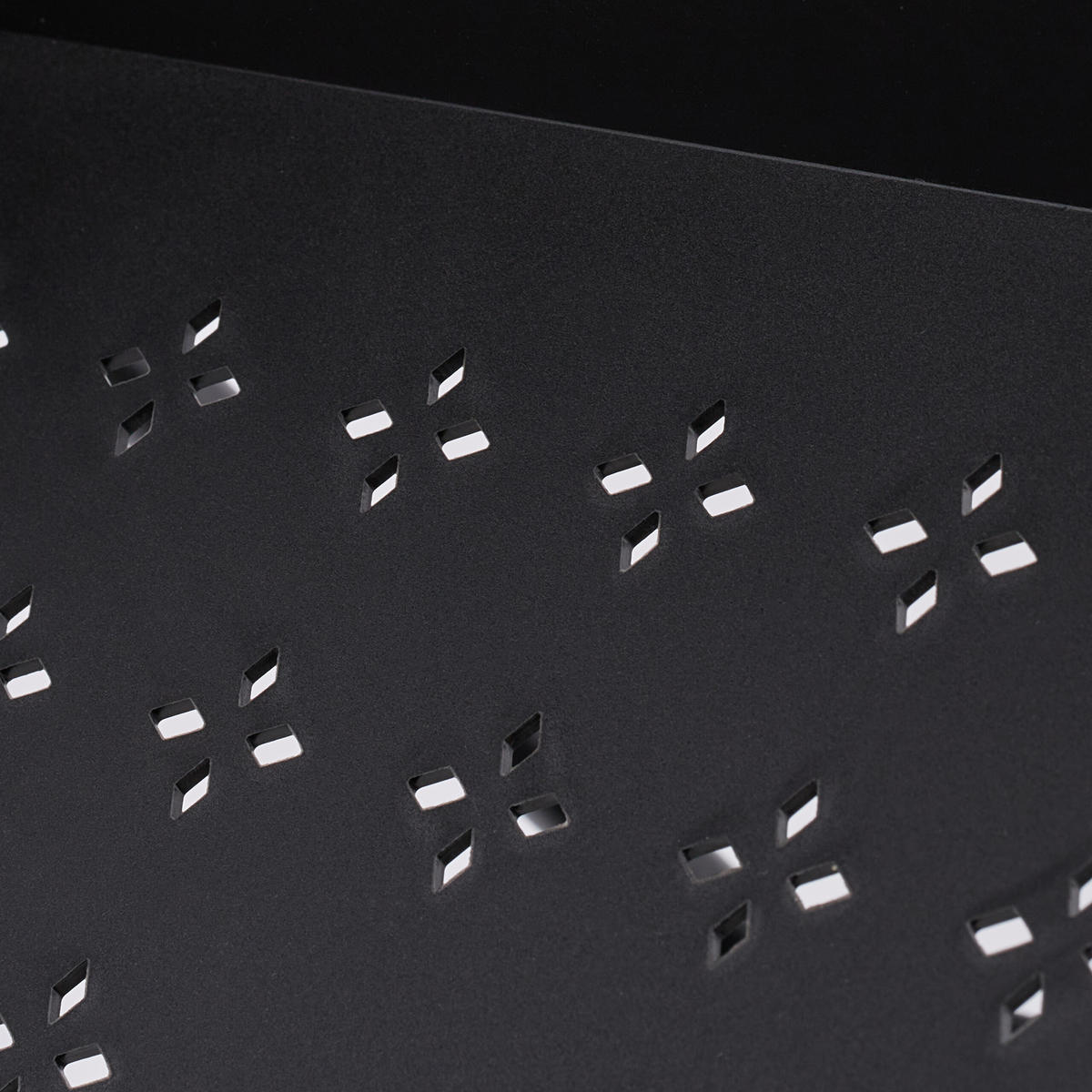 POLIČKA pod drezom - čierna, kov/plast (22/42.5/40cm) - Relaxdays