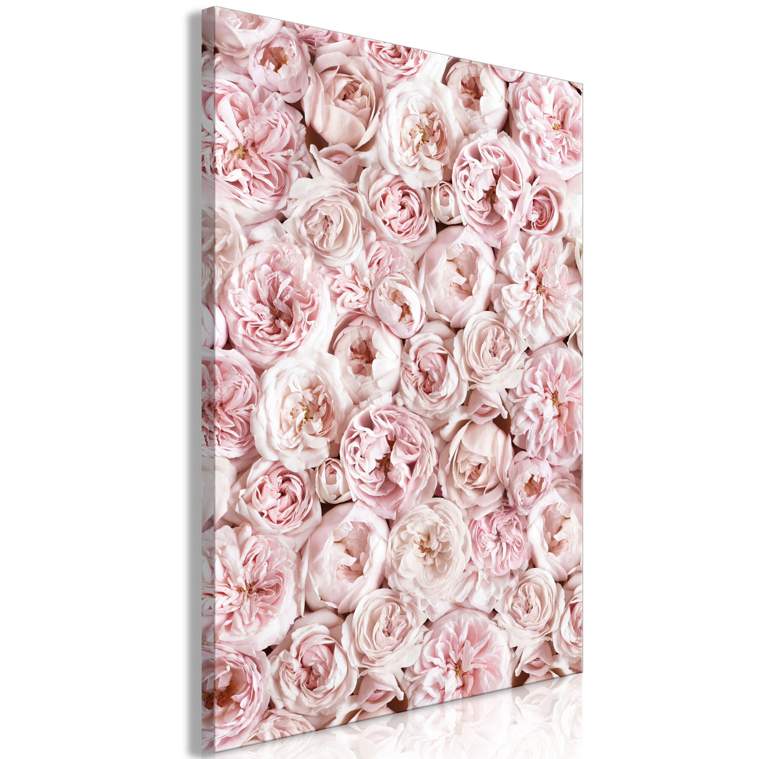 KUNSTDRUCK Rosa 40/60 cm - Pink, Textil (40/60cm) - KUNSTLOFT