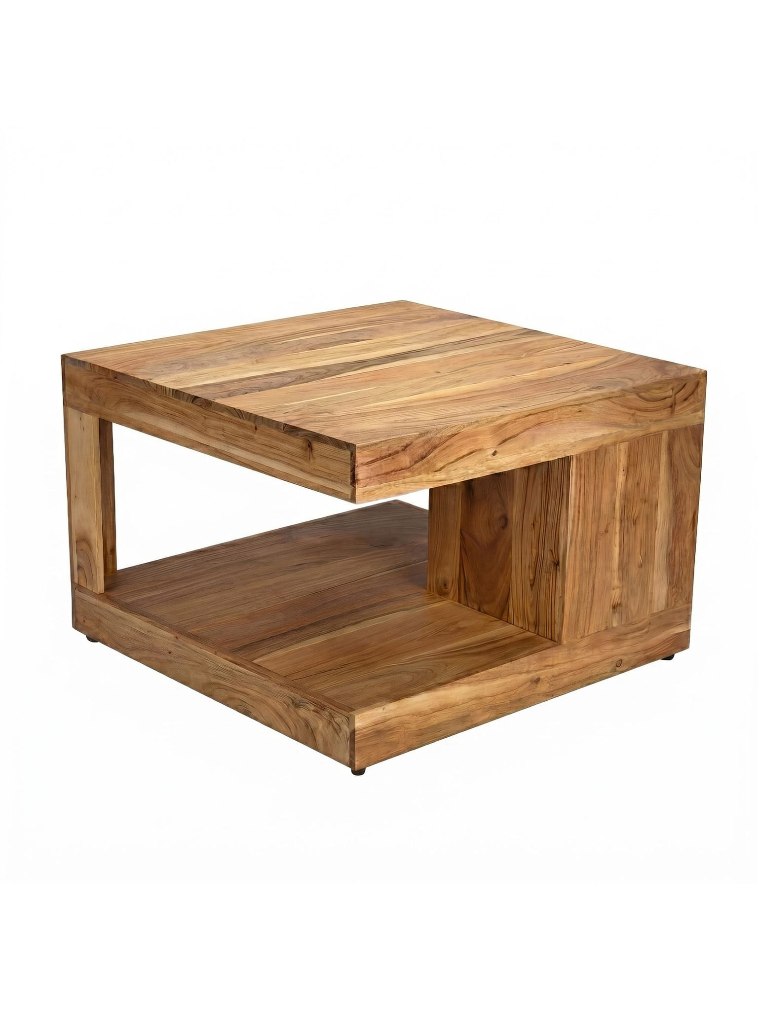 Kadima Design Sofatisch Braun 60x39.5x60 cm