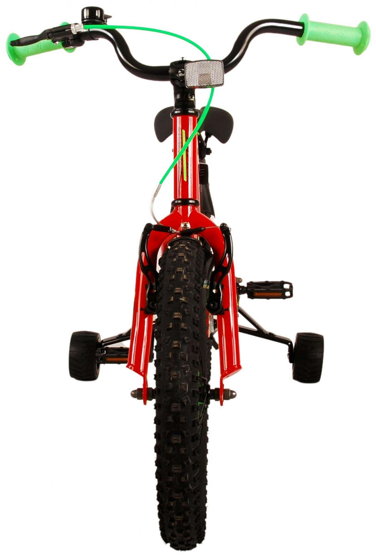 KINDERFAHRRAD Rocky - Jungen - 16 Zoll - Rücktritt + Handbremse - Rot - Rot, Metall (53cm) - TPFSports