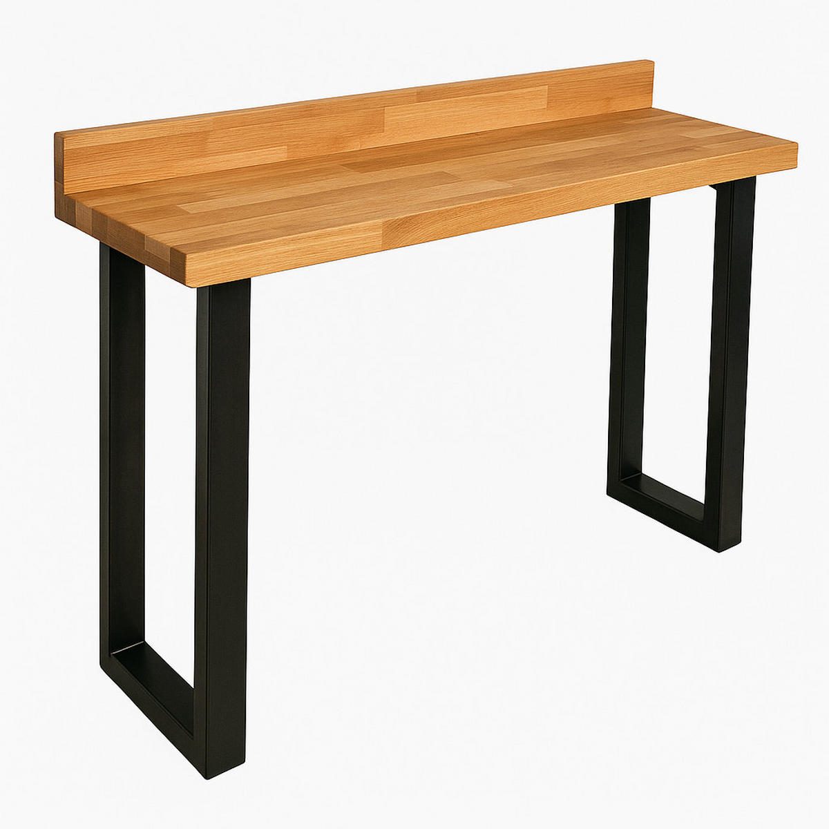 FRÜHSTÜCKSBAR Eiche massiv - Natur - 120/45/100 cm - Eichefarben/Naturfarben, Eichenholz/Holz (45/100/120cm) - TRL Handmade Furniture
