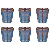 ESPRESSOTASSE (6er Set) Bergamo - Blau, Keramik (0.07L) - Butlers