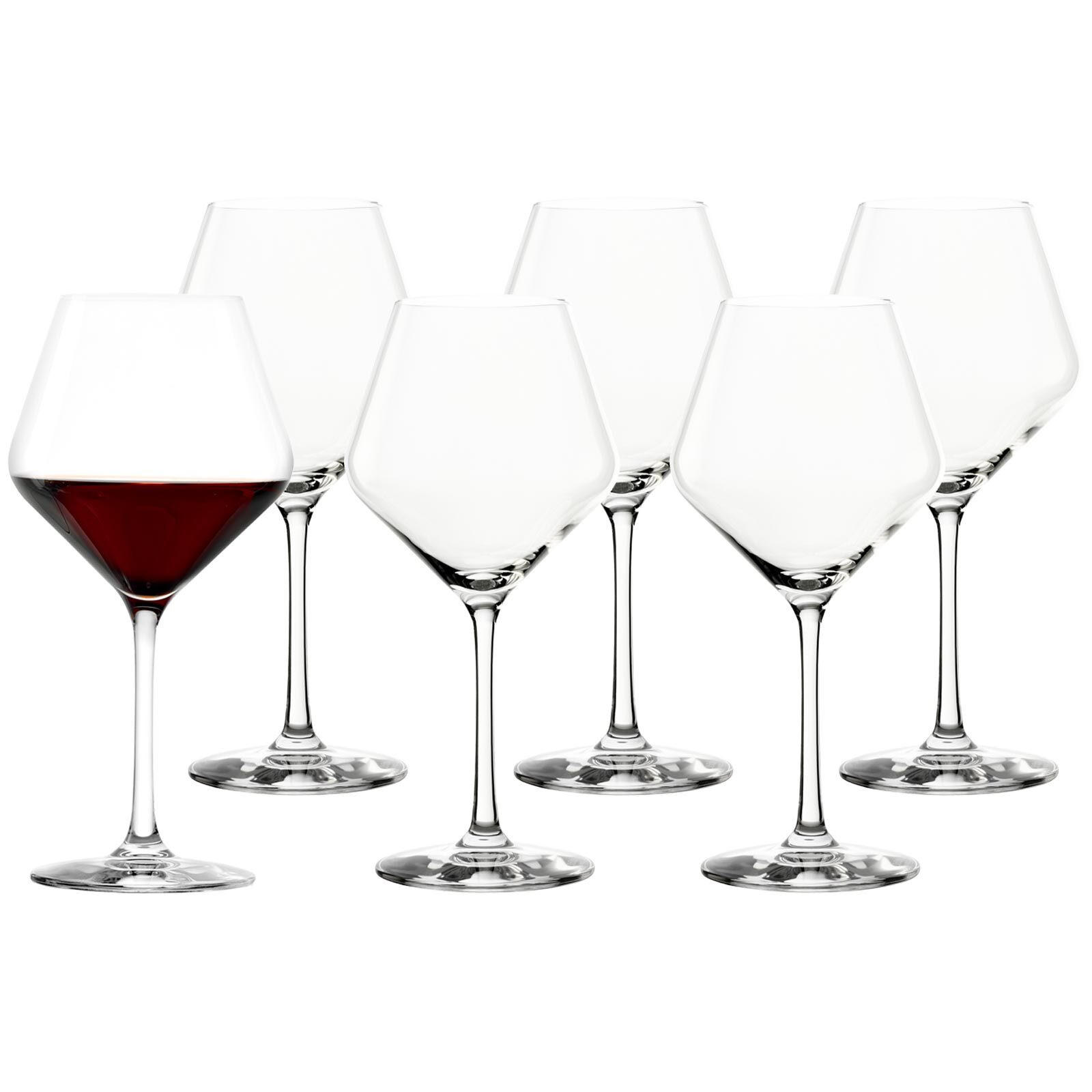 BURGUNDERGLÄSER Revolution transparent 545 ml 6er Set - Transparent, Glas (0.545L) - Stölzle Lausitz