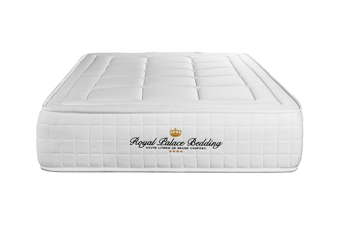 MATRATZE Balmoral Memory-Schaum 120 x 195 cm h3 - Weiß, Textil (120/195cm) - ROYAL PALACE BEDDING