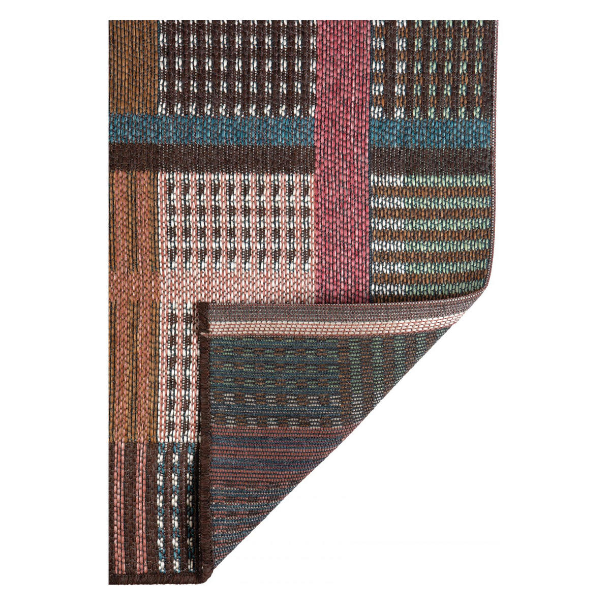 OUTDOOR-TEPPICH Kaël multico 70 x 200 x 1 cm - Multicolor, Textil (70/200cm) - Vivaraise