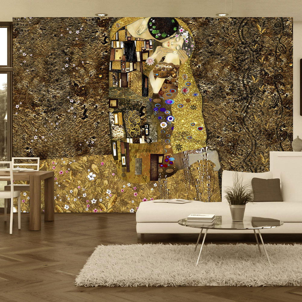 VLIESTAPETE Braun 350/245 cm - Multicolor/Braun, Textil (350/1cm) - KUNSTLOFT