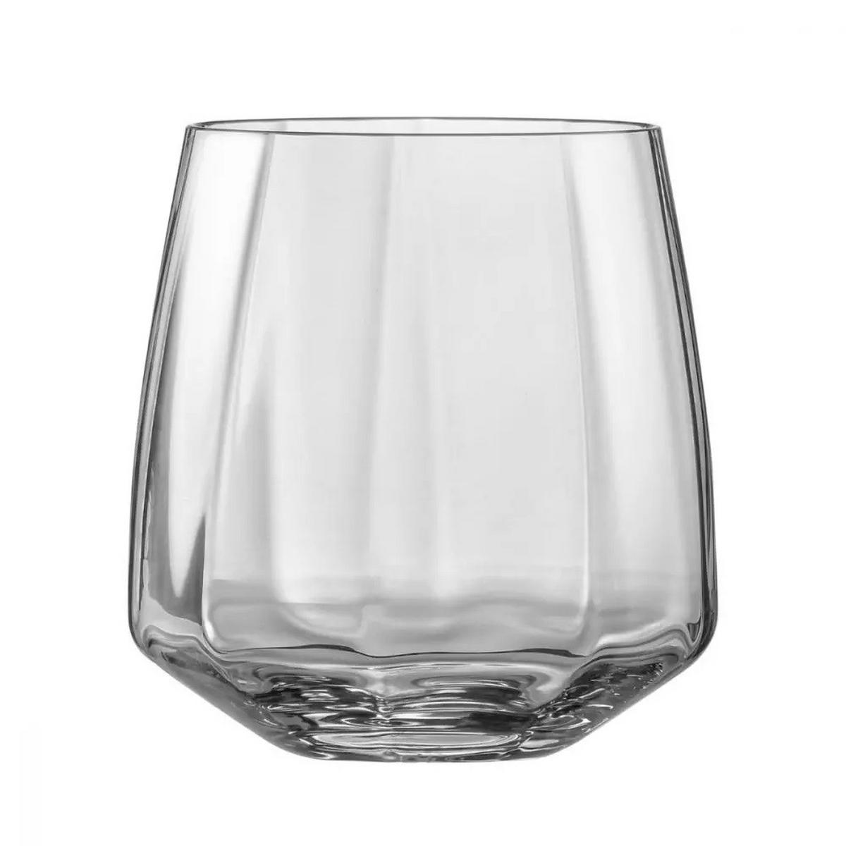 WASSERGLÄSER, 4er-Set, 400 ml, Handgemacht - Transparent, Glas (0.4L) - Krosno Glass