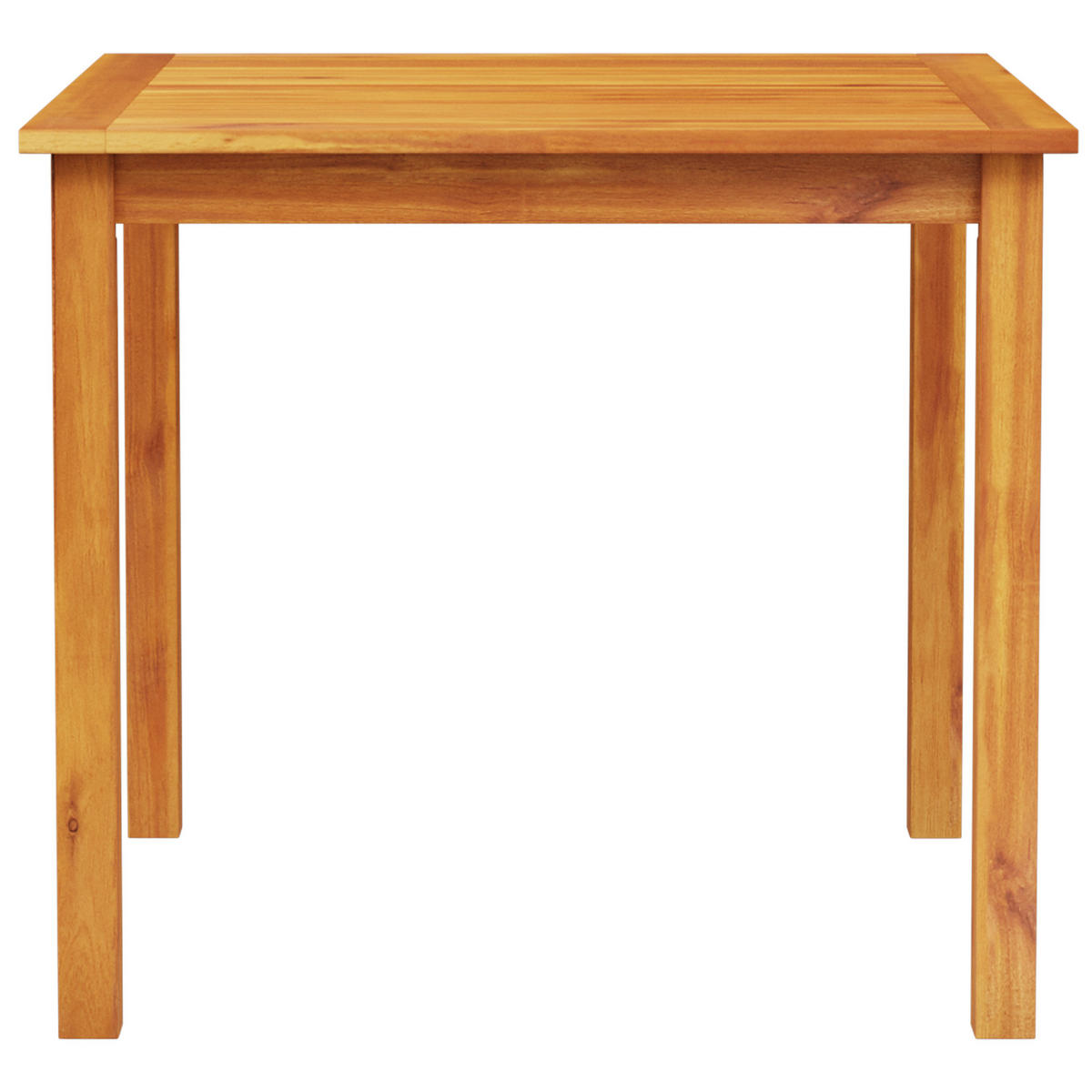 GARTENTISCH Tischvin 85/75/85 cm - Hellbraun, Naturmaterialien (85/85/75cm) - ZMH