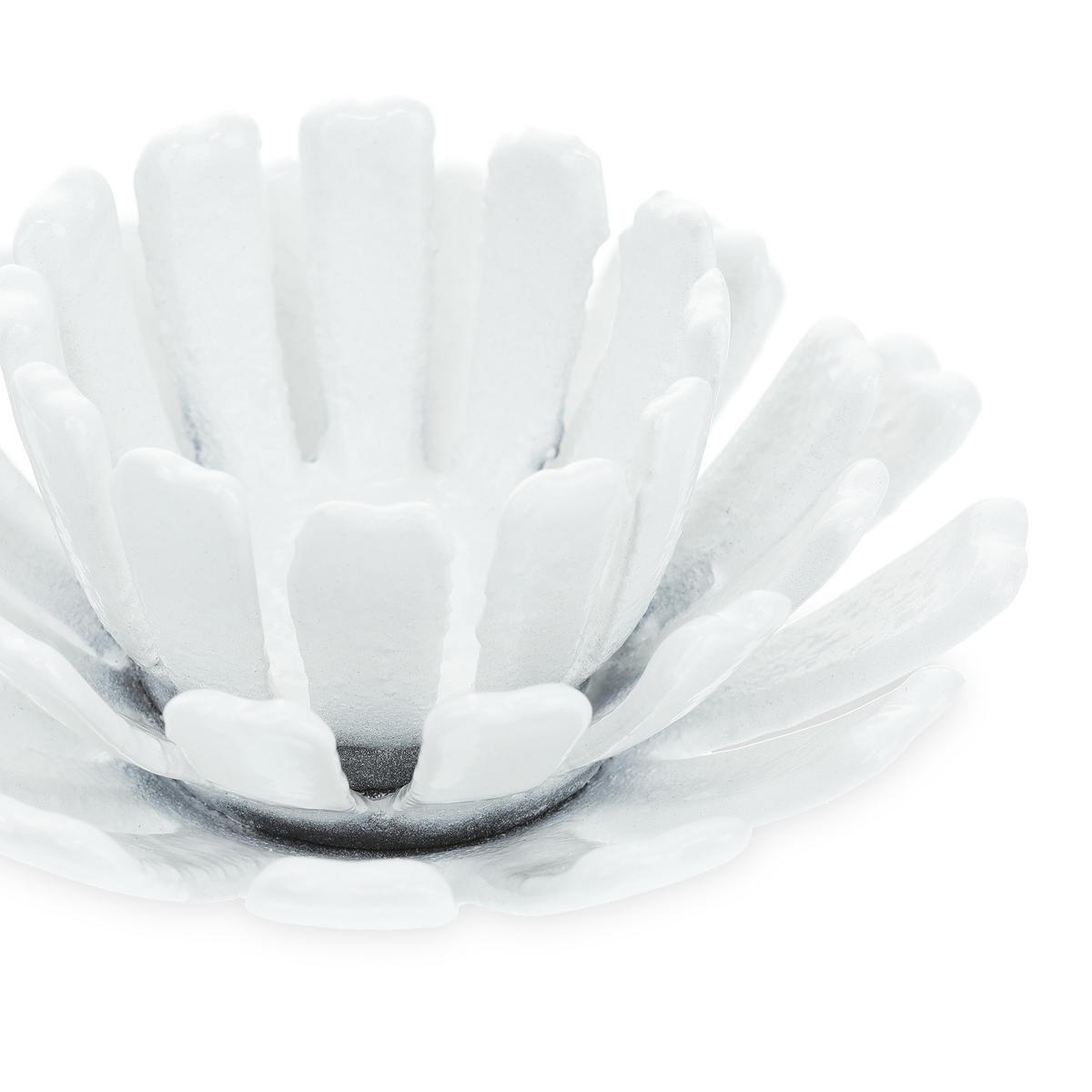 2xTEELICHTHALTER - Weiß, Metall (6cm) - Relaxdays