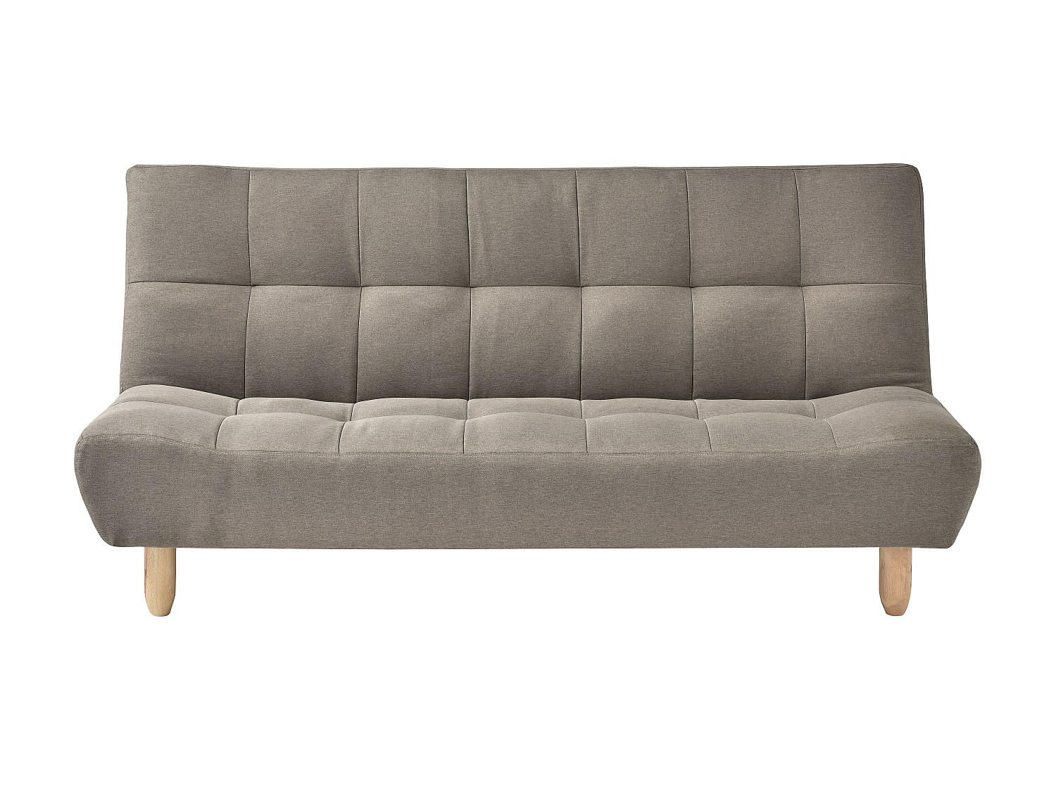 SCHLAFSOFA - 3 Personen - Stoff - Taupe - - Taupe, Textil (182/87/97cm) - Vente-Unique