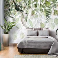 SELBSTKLEBENDE FOTOTAPETE Grün 98/70 cm - Grau/Grün, Kunststoff/Textil (98/1cm) - KUNSTLOFT
