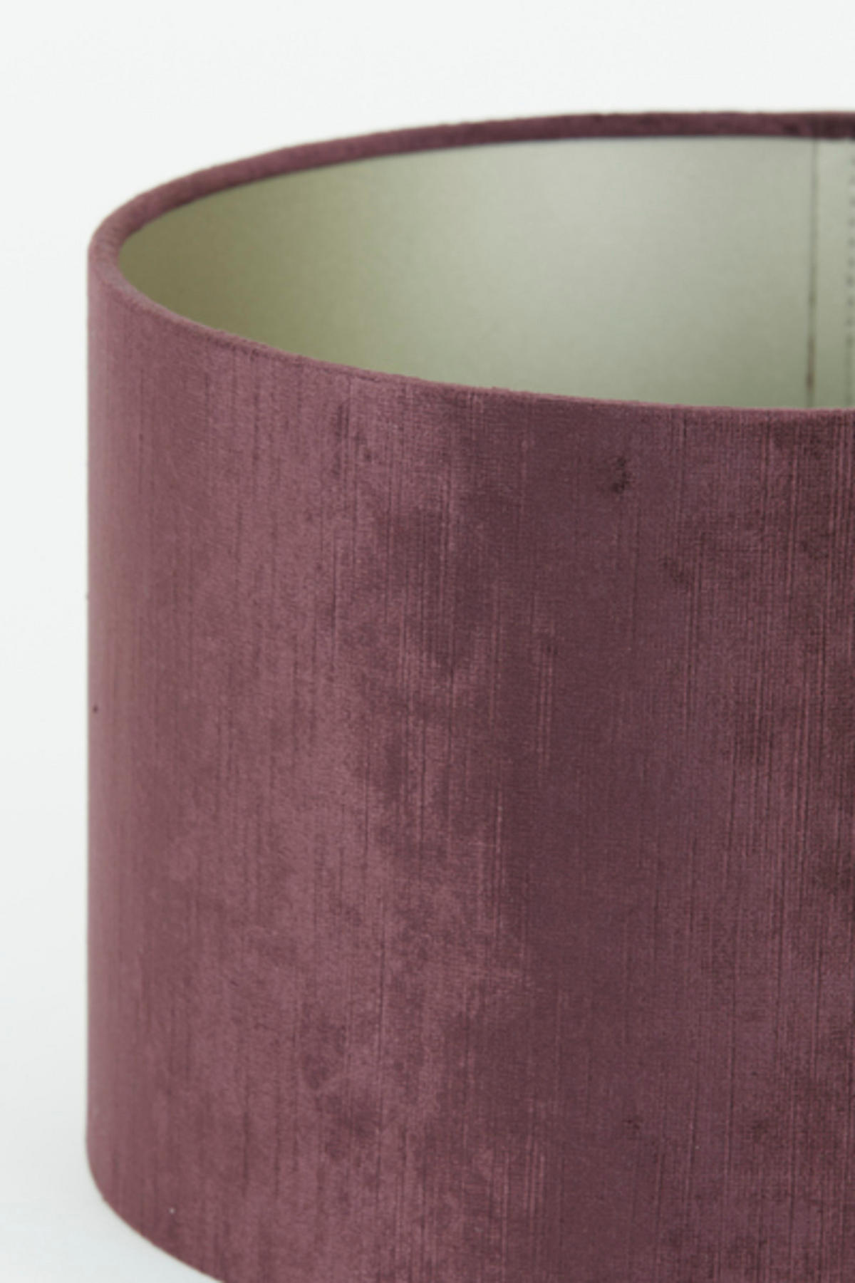 LAMPENSCHIRM Gemstone Violet Ø40/30 cm - Lila, Textil (40/40/30cm) - Light & Living
