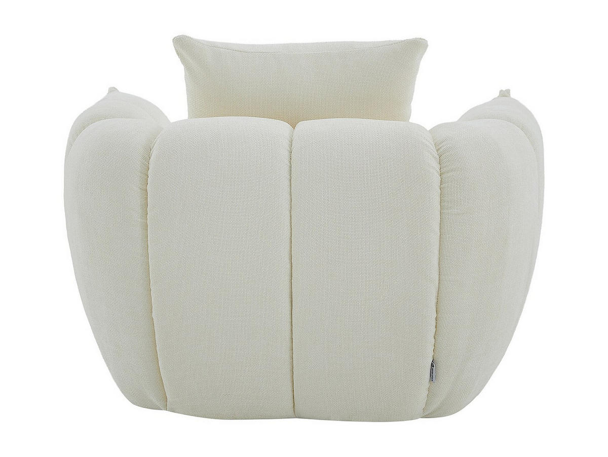 SESSEL mit gerader Rückenlehne - 1 Person - Stoff - Beige - - Beige, Textil (107/68/98cm) - Vente-Unique