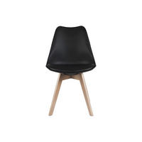 STUHL - 49 cm x 57 cm - Plastik - Schwarz - JODY - Schwarz, Kunststoff (49/82/57cm) - Vente-Unique