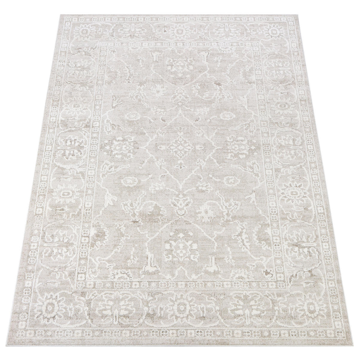 TEPPICH TREND Creme 120/170 cm - Creme, Textil (120/170cm) - Tapiso