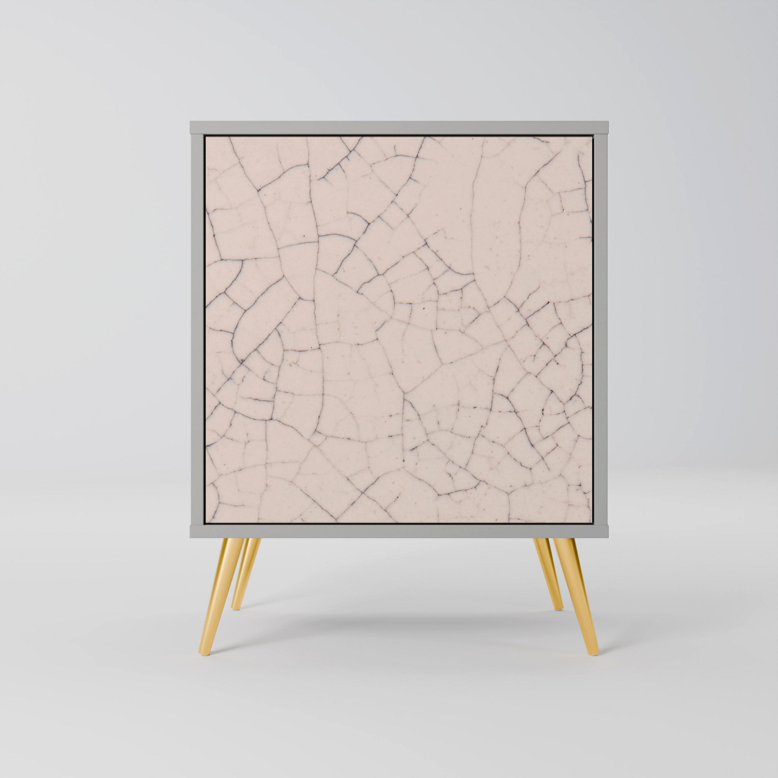 SpaceRebels Sideboard Grau 57.5x75.5x42 cm