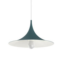 HÄNGELEUCHTE - Blau, Metall (33/33/16cm) - Lumicom