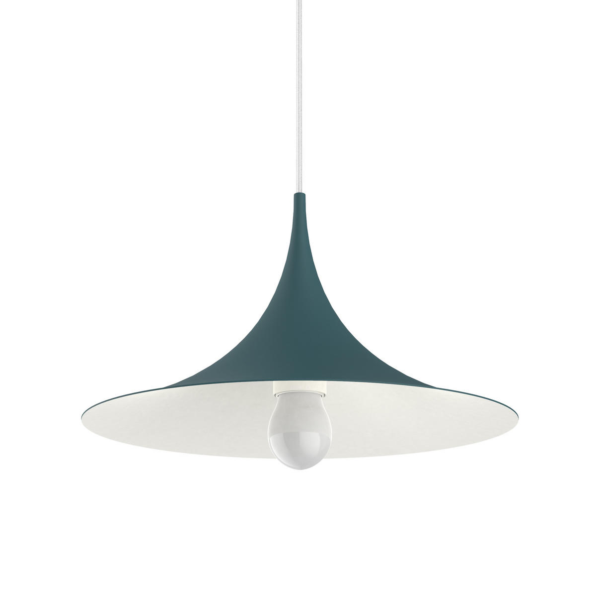 HÄNGELEUCHTE - Blau, Metall (33/33/16cm) - Lumicom