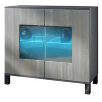 KOMMODE Grömitz Avola-Anthrazit - Anthrazit, Holzwerkstoff (92.5/84.5/35cm) - Vladon