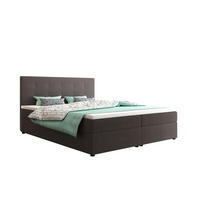 BOXBETT FADO 22 mit Matratze H3, Bonell und Topper 180x200 Zoom 21 - Grau, Holz/Textil (180/200cm) - Bedante