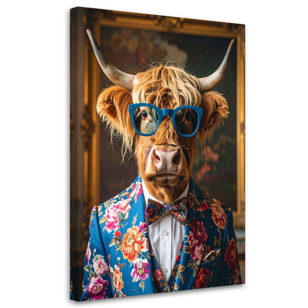 Feeby Wandbild, Mehrfarbig 80x120 cm