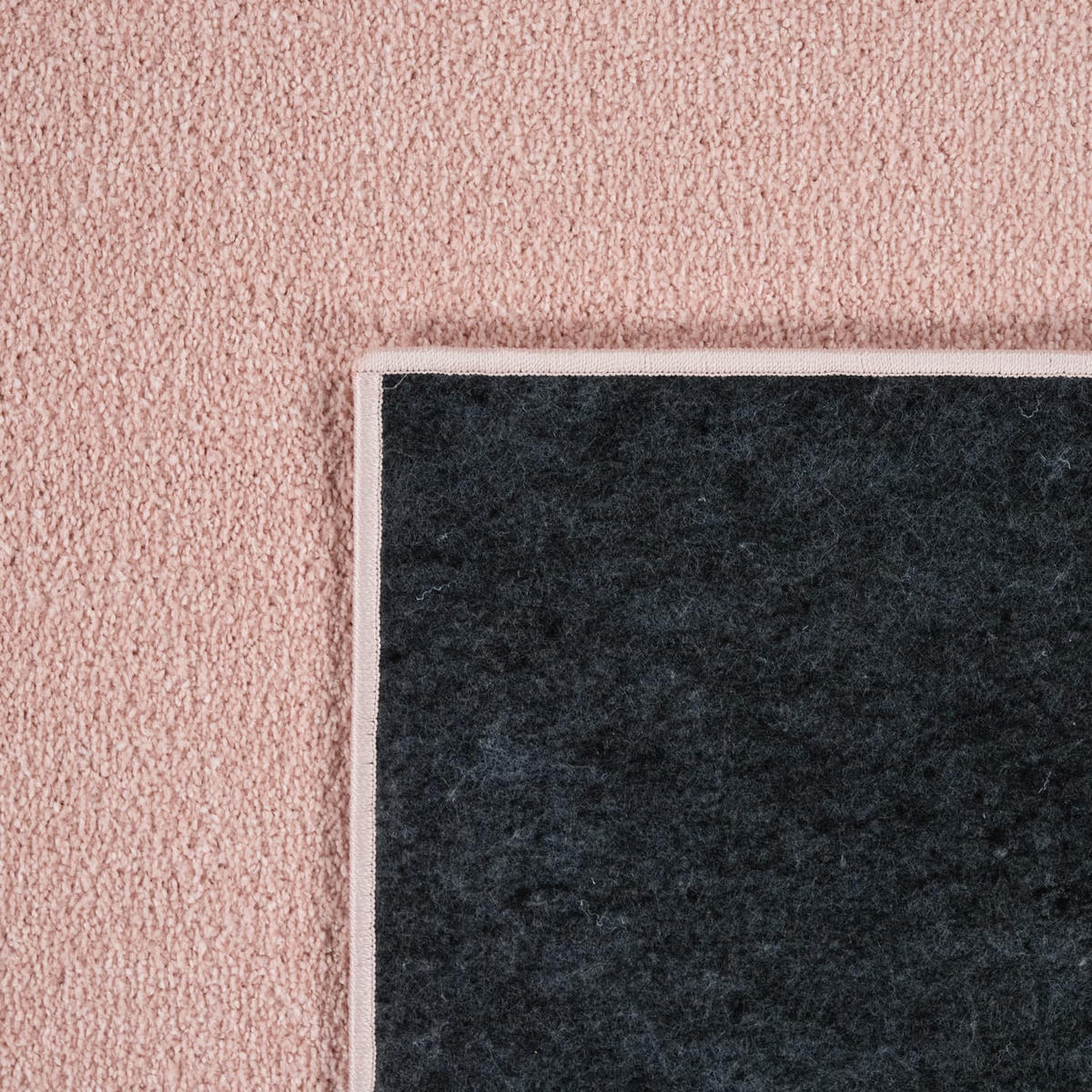 KURZFLORTEPPICH Waschbar, einfarbig, Rosa, 60 x 100 cm - Rosa, Textil (60/100cm) - KADIMA DESIGN