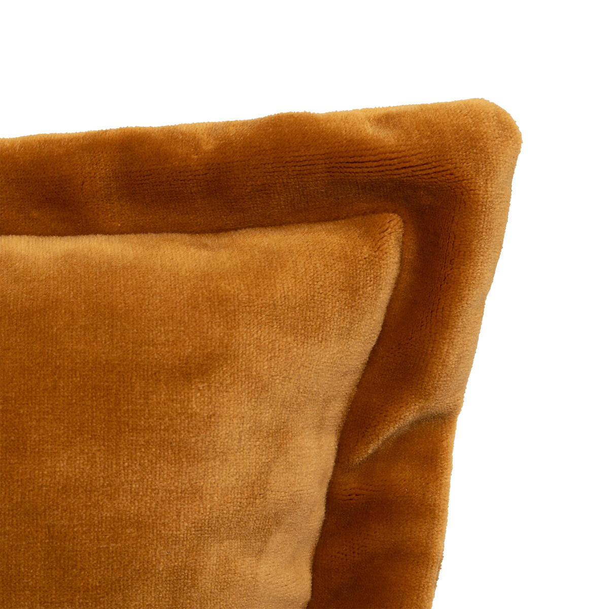 KISSEN Cuddly 58/38/10 cm - Orange, Textil (38/58cm) - Atmosphera Createur d´interieur