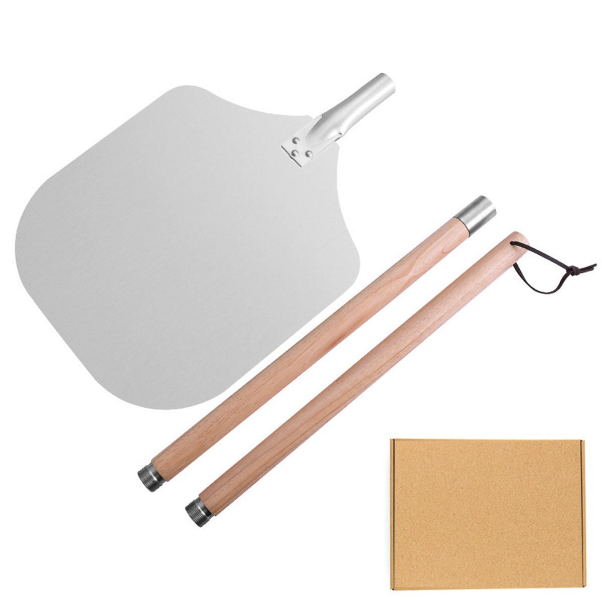 PIZZASCHAUFEL 133/30.5 cm - Grau, Metall (30.5/0.15/133cm)