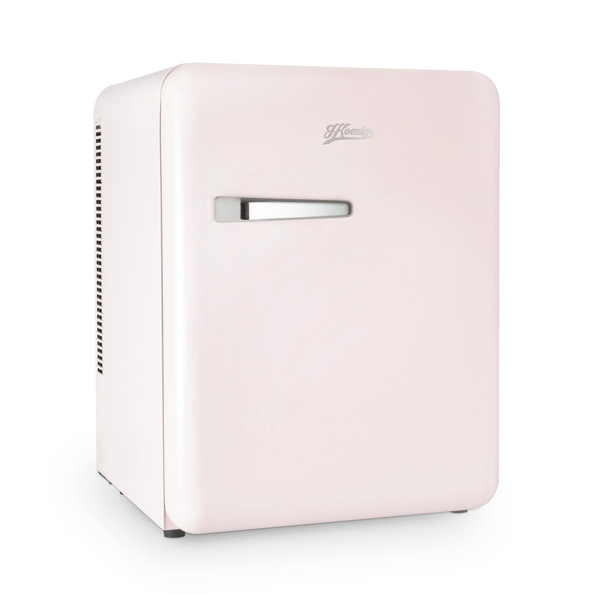 MINI-KÜHLSCHRANK TOAD6, Pastellrosa, 31L - Rosa, Metall (42/54/48cm) - HKoenig