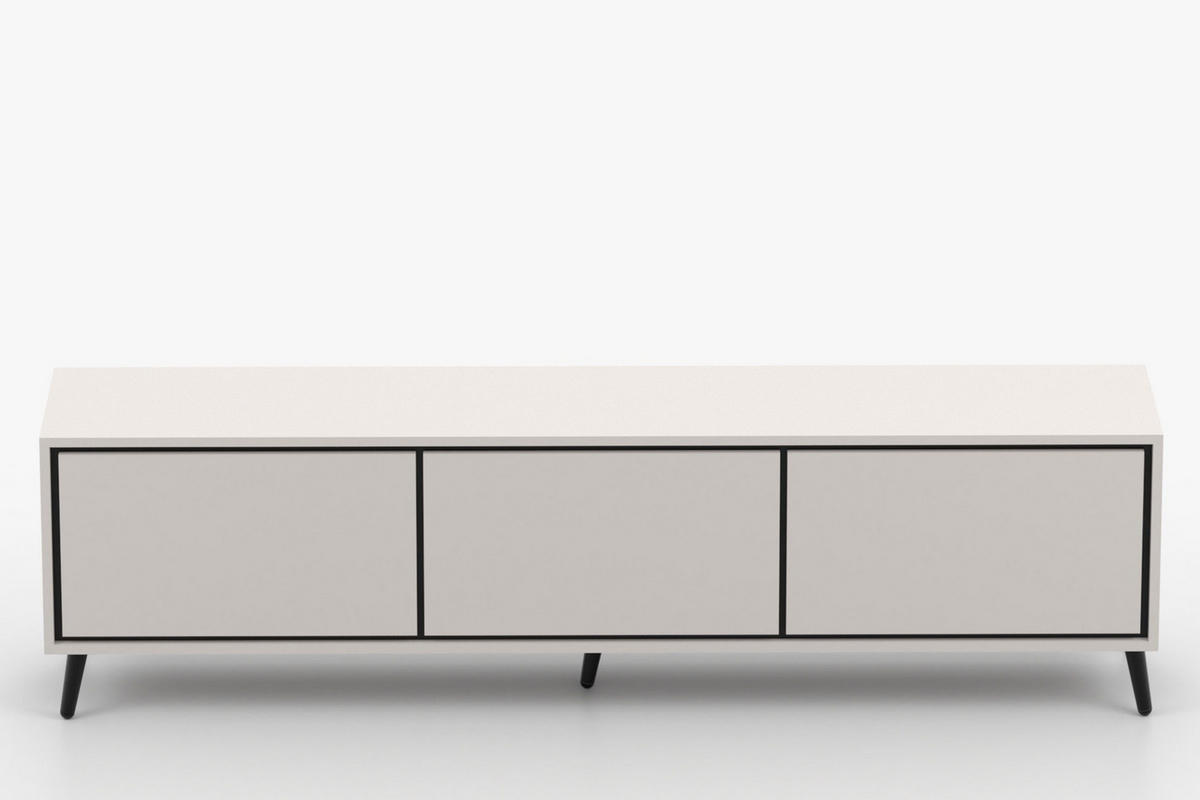 TV-LOWBOARD FRESSO 180/55/40 cm in Kaschmir - Kaschmir, Holzwerkstoff (180/55/40cm) - Deine Möbel 24