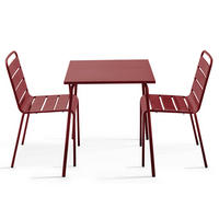 GARTENSET 3-tlg., Lila - Lila, Metall - Oviala