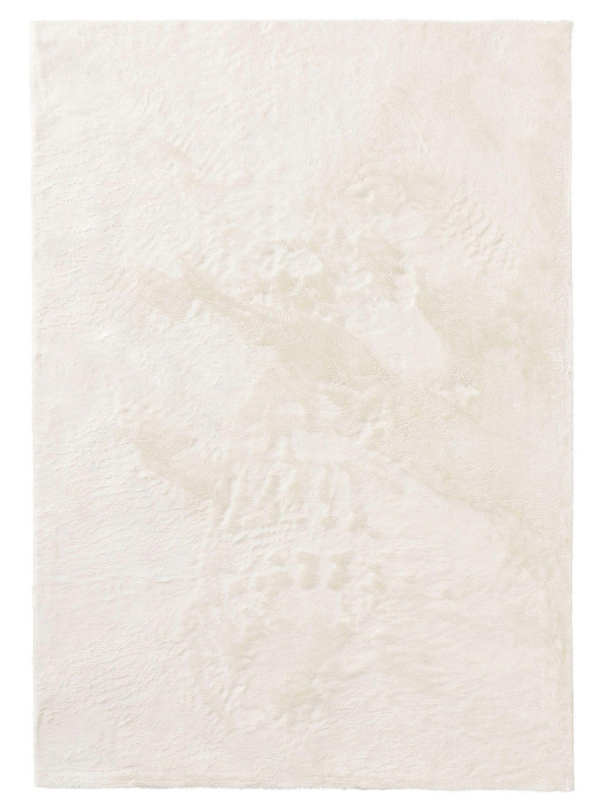KUNSTFELLTEPPICH Furry Cream 60x120 cm - Creme, Kunststoff (60/120cm) - benuta