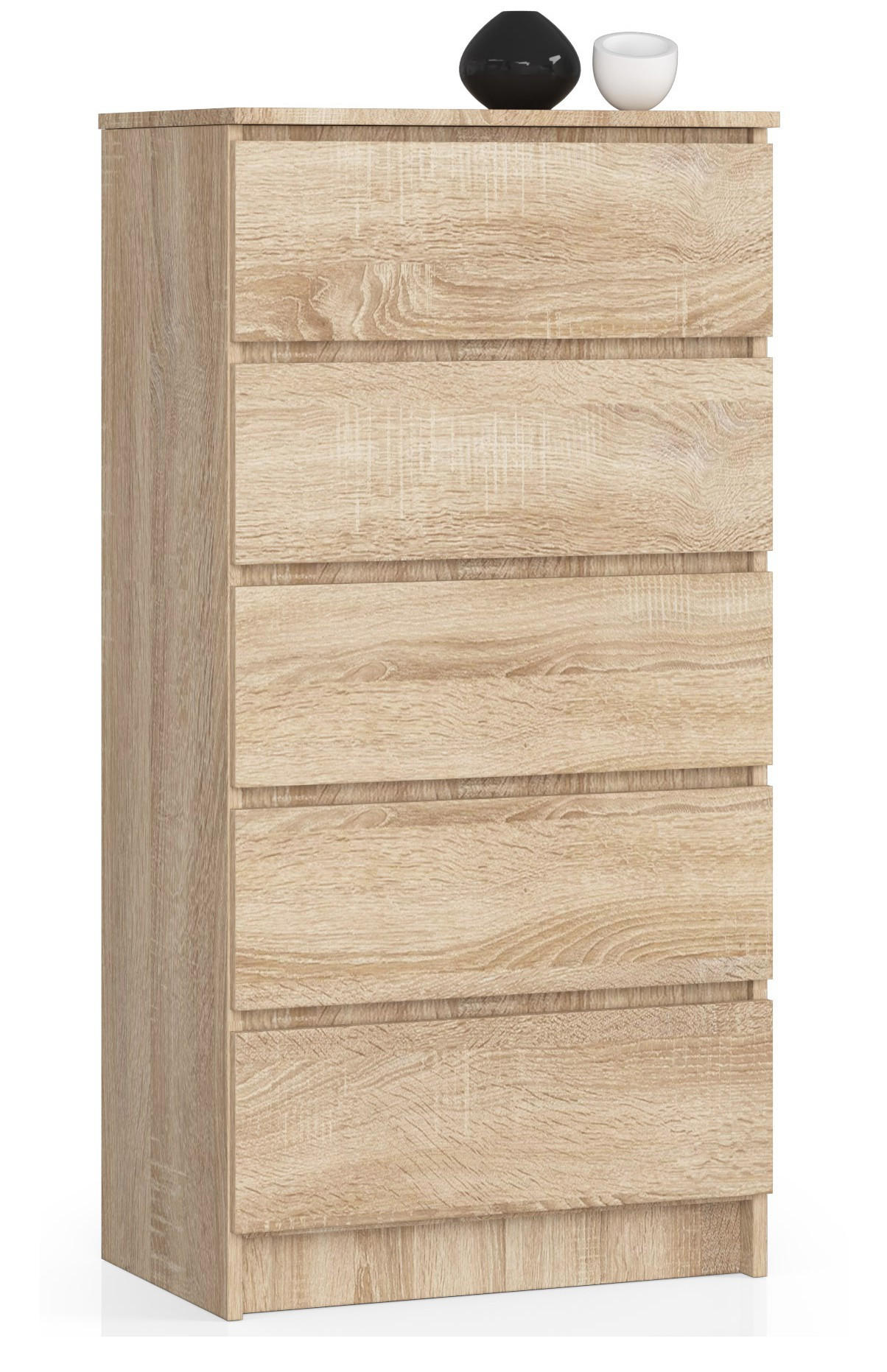 Akord Kommode Sonoma Eiche 60x121x40 cm