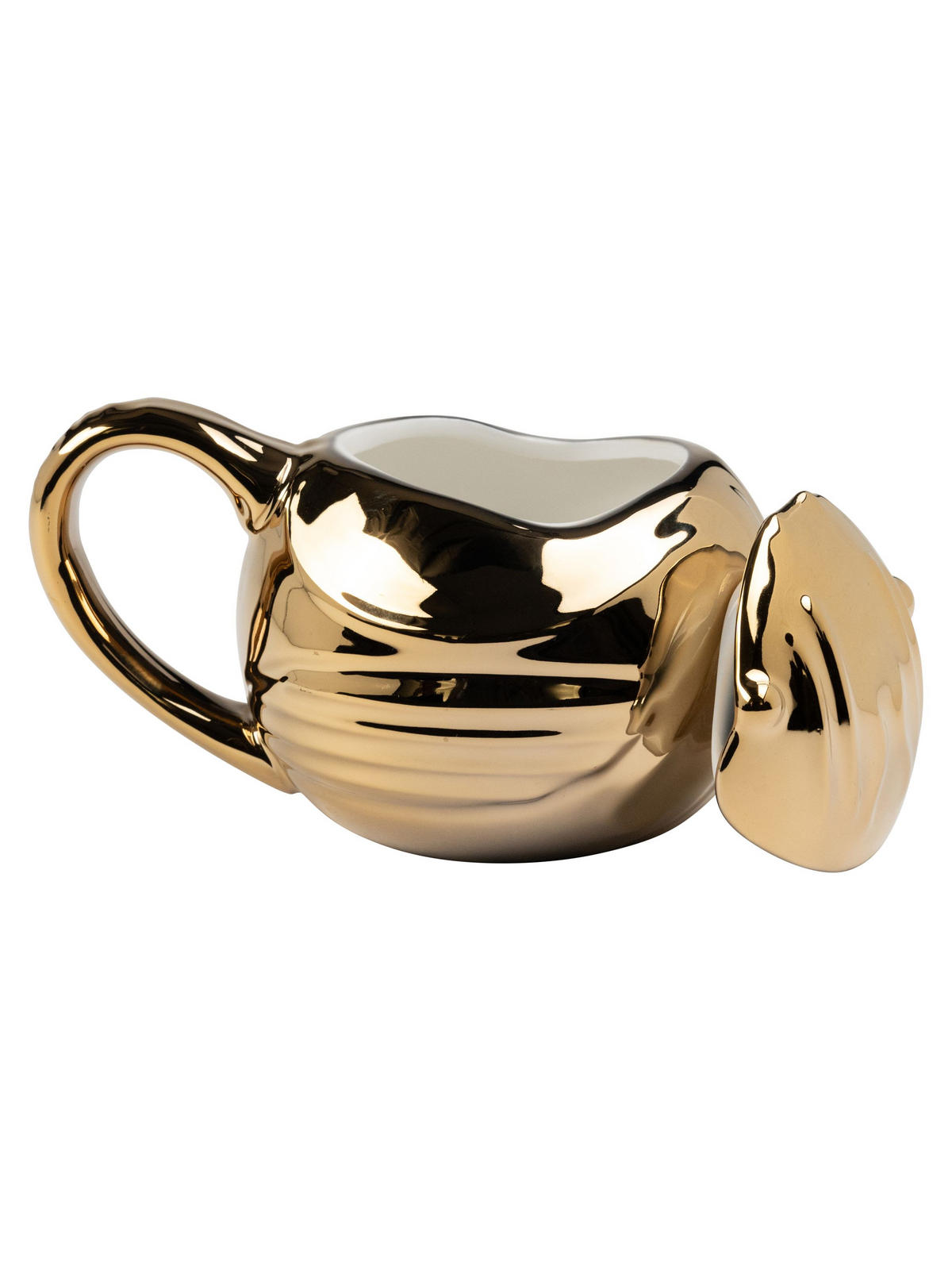 KAFFEEBECHER Harry Potter Goldener Schnatz Gold 10 x 16,5 x 12 cm 450 ml - Multicolor, Keramik (0.45L) - United Labels