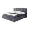 BOXBETT - AURI-H3 - 200x200 Dunkelgrau Casablanca - Dunkelgrau, Holzwerkstoff (200/200cm) - ALTDECOR