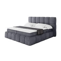 BOXBETT - AURI-H3 - 180x200 Dunkelgrau Casablanca - Dunkelgrau, Holzwerkstoff (180/200cm) - ALTDECOR