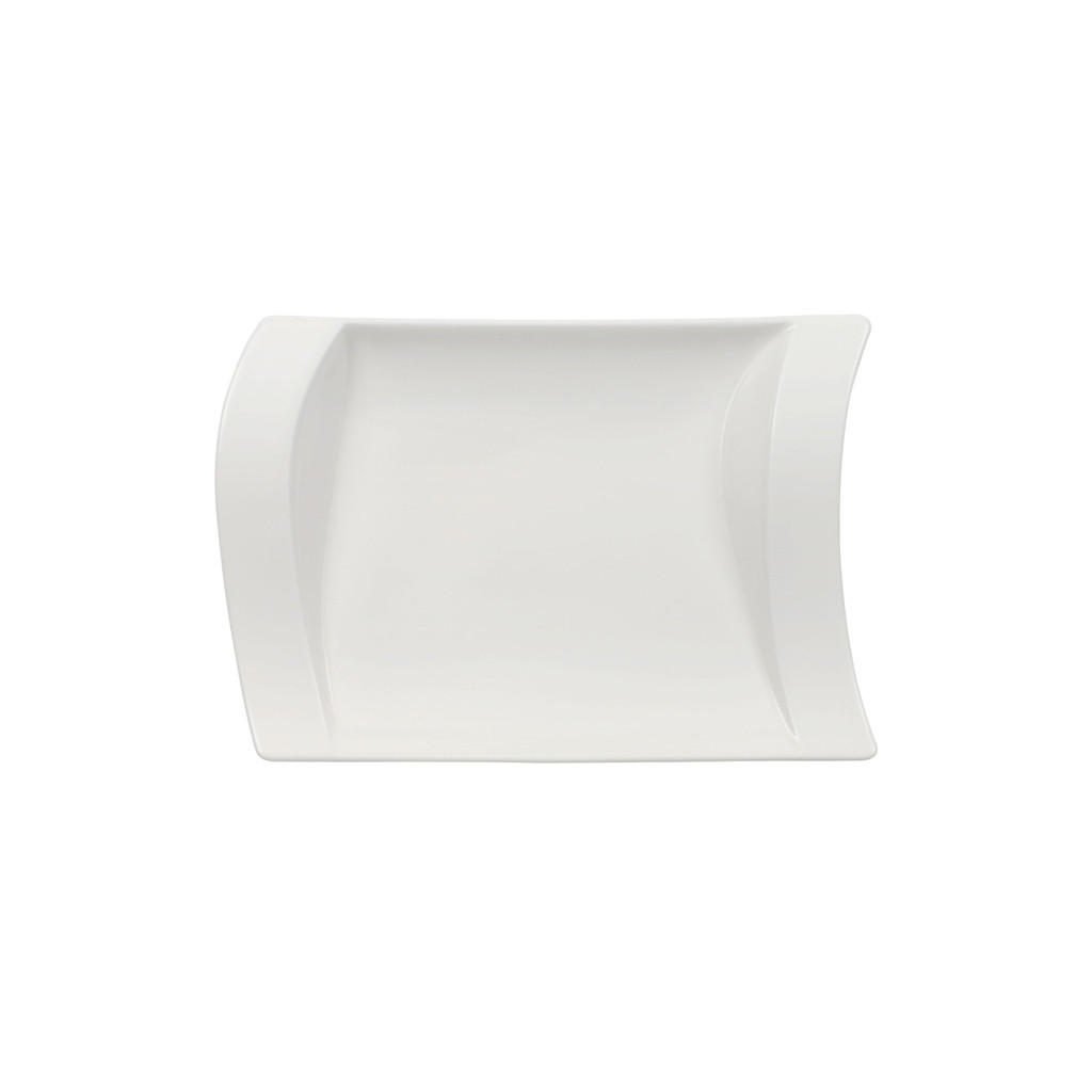 BEILAGENPLATTE NewWave weiß 21 x 15 cm - Weiß, Keramik (1cm) - Villeroy & Boch