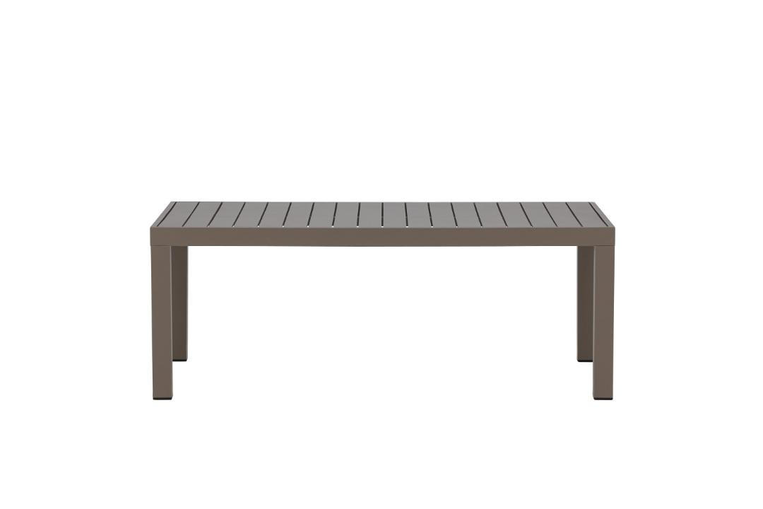 COUCHTISCH, Copacabana, Braun, Metall, 70 x 120 x 45 cm - Braun, Metall (120/70/45cm) - ebuy24