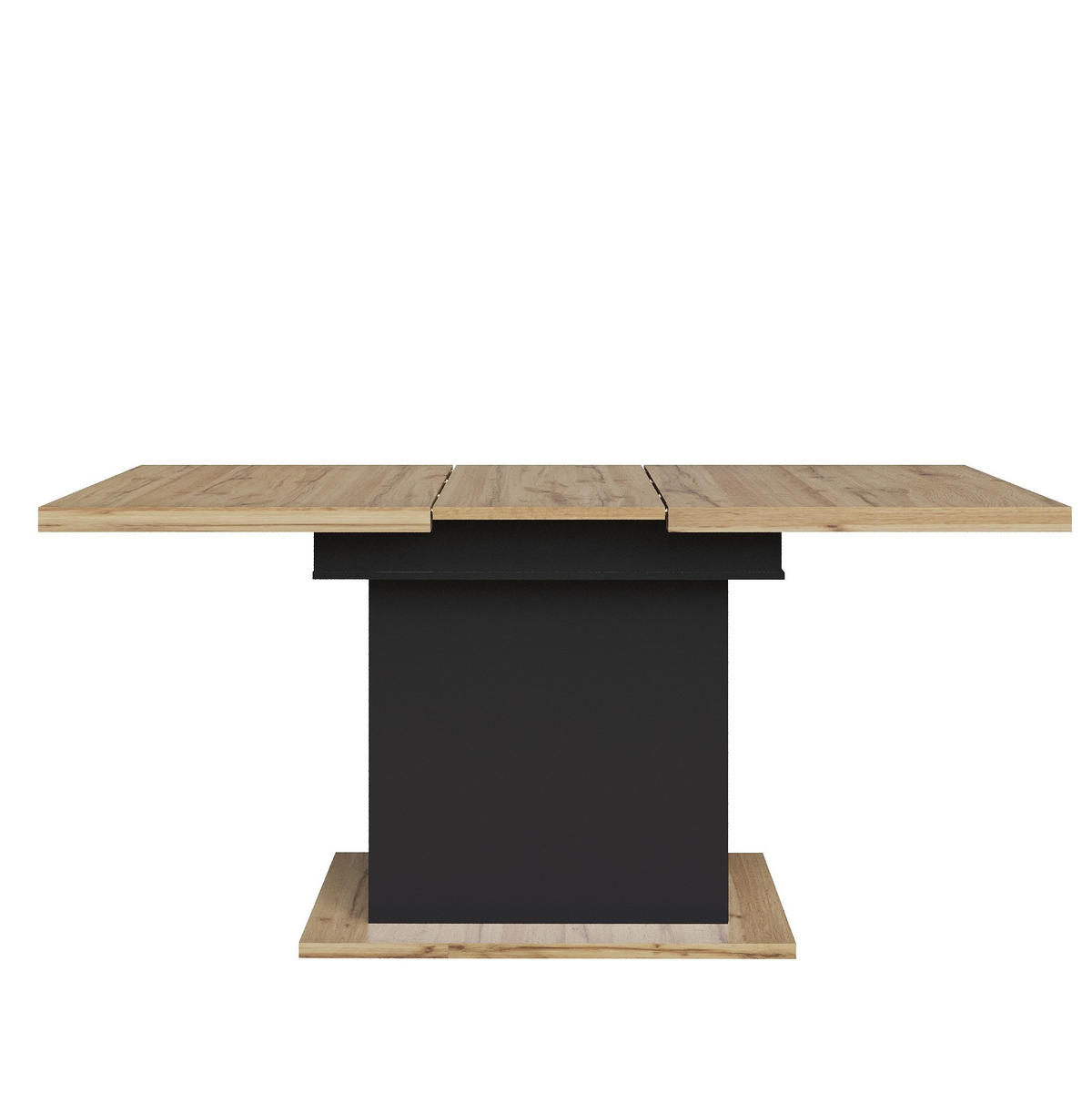 ESSTISCH 110/140/80/75 cm in Natur mit Ausziehfunktion und Stauraum - Naturfarben, Holzwerkstoff (110/80/75cm) - Flora Grace