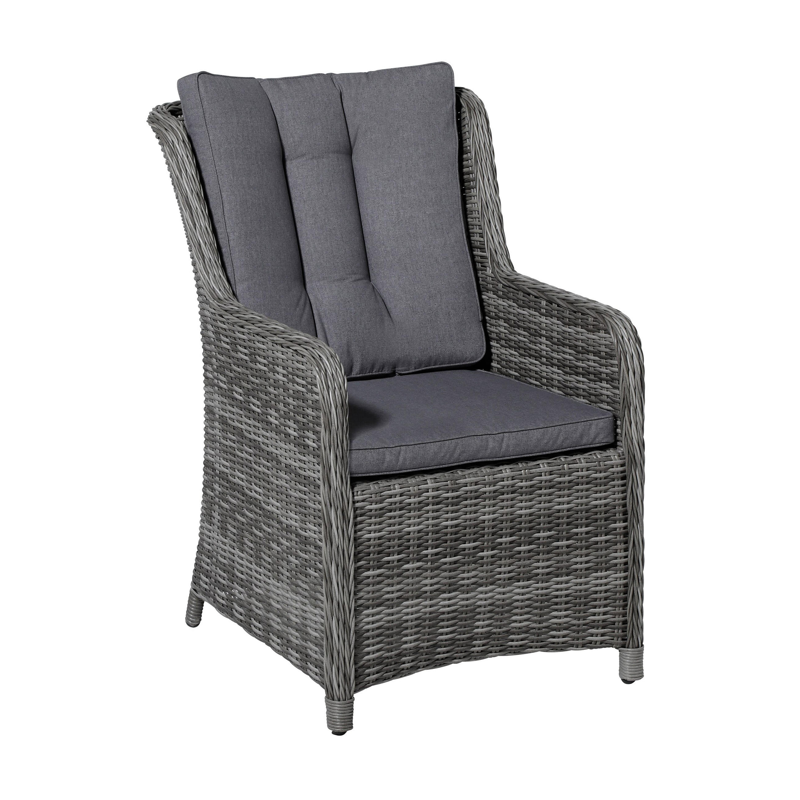 GARTENKISSEN Oxford 95/46 cm - Grau, Textil (46/5/95cm) - Madison