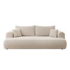 SCHLAFSOFA Ovo Beige Boucle - Beige, Textil (250/94/110cm) - Selsey