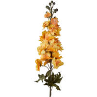 UMĚLÁ KVĚTINA VIRIDIS - pomerančová, plast (80cm) - Mondex