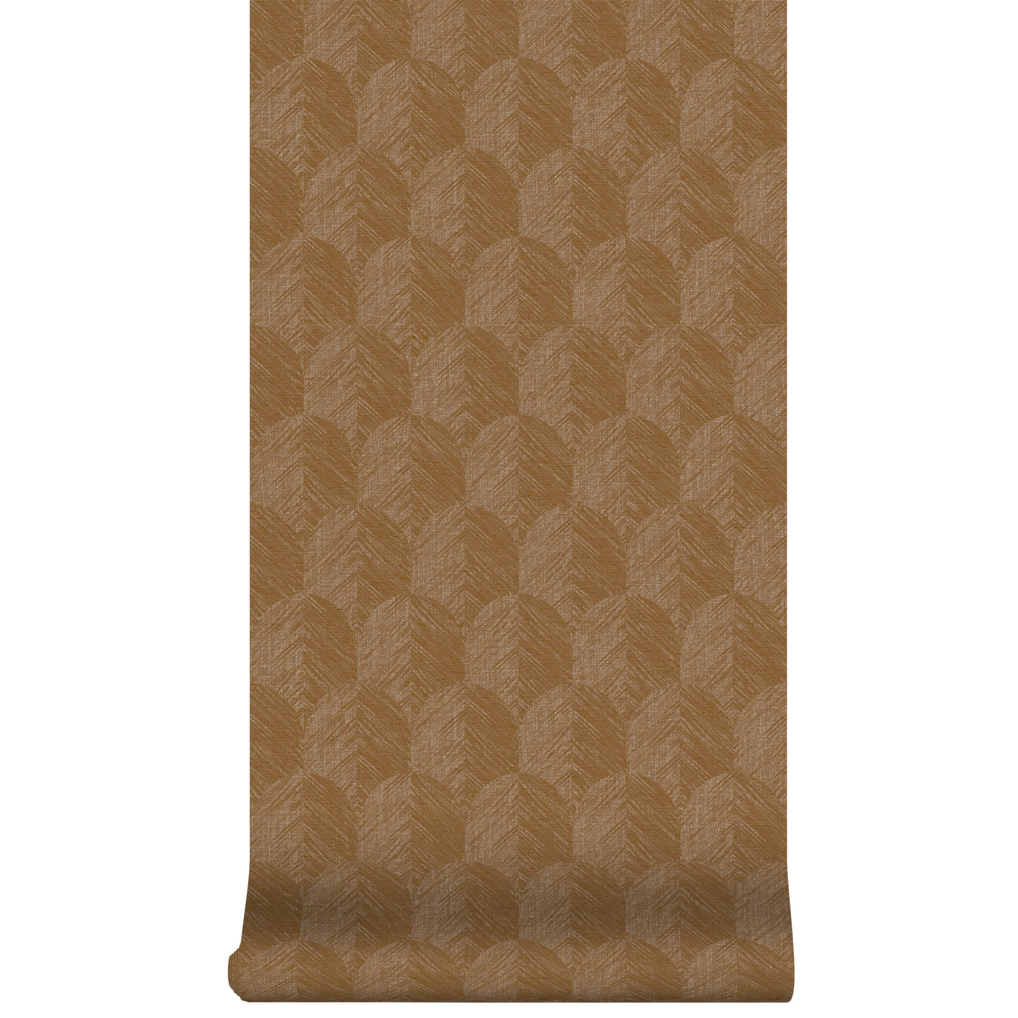 VLIESTAPETE - Romee warmes Braun - Braun, Papier/Kunststoff (52/1000cm) - Superfresco Easy