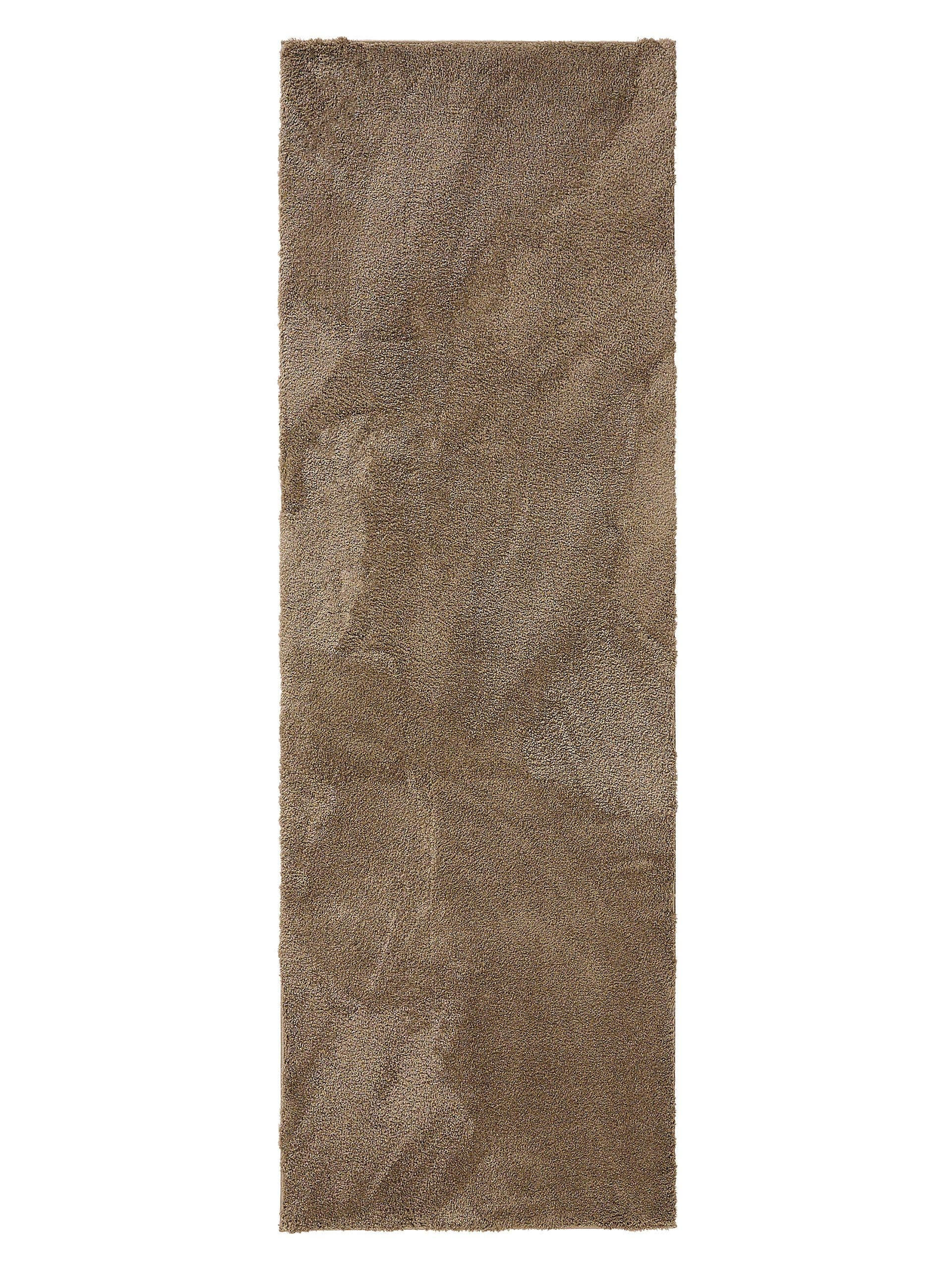 LÄUFER Soda Beige 80x240 cm - Beige, Textil (80/240cm) - benuta Nest